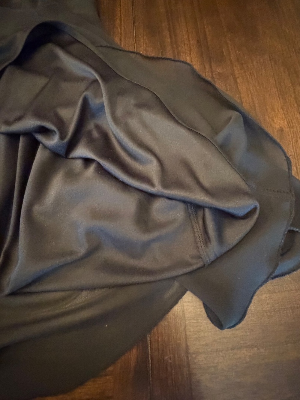 Vintage Black Sleeveless Maxi Dress Chiffon Overlay V-neck Godet skirt Size 10 - Picture 7 of 12